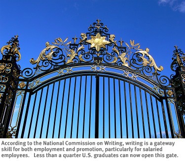 Click to see image and report from the National Commission on Writing.